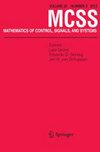 MATHEMATICS OF CONTROL SIGNALS AND SYSTEMS雜志封面